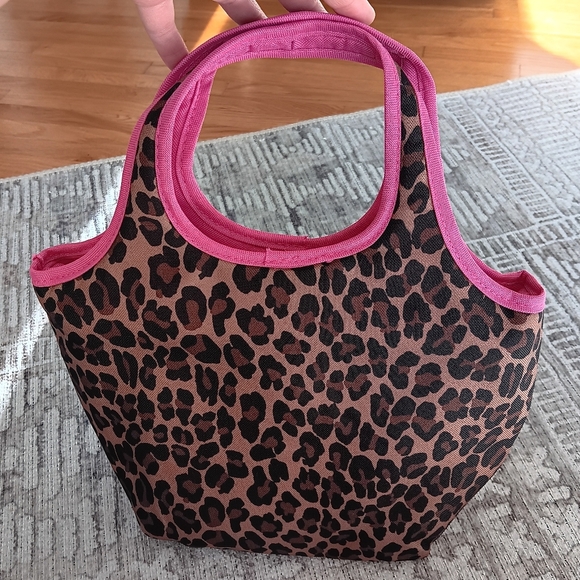 ♥️ Old Navy Leopard Print Lunch Bag - Picture 4 of 9